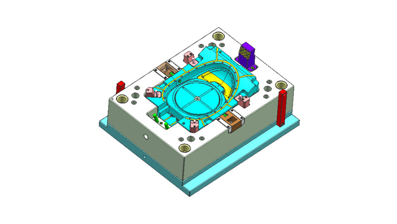 UG塑胶模具设计作品