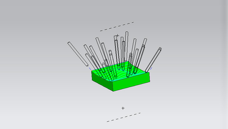 五轴数控编程作品