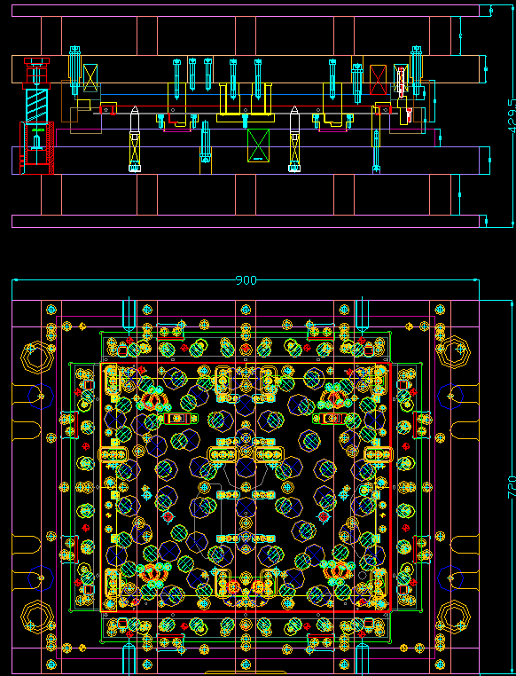 五金模具设计学员作品