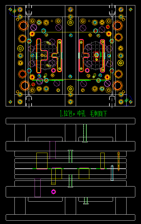 五金模具设计学员作品