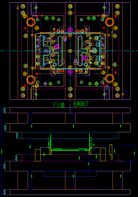 五金模具设计学员作品